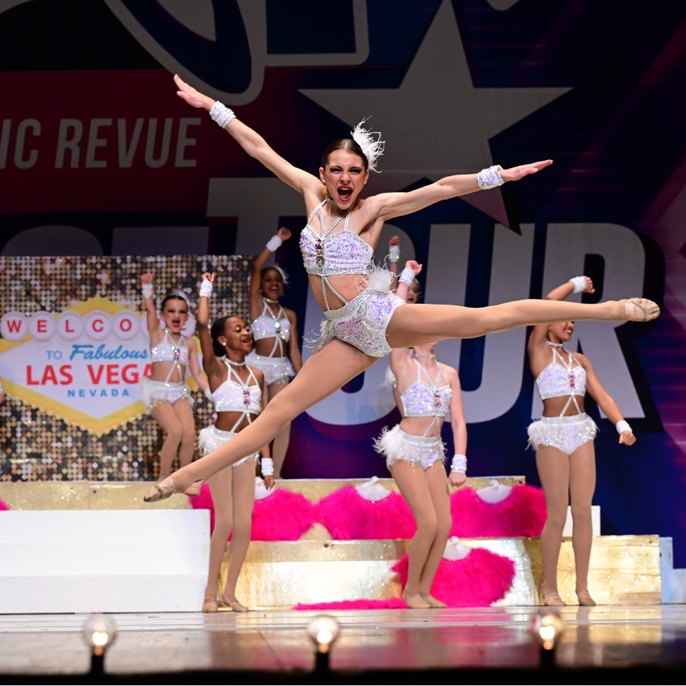 White Glamour Costume with Sequin Details